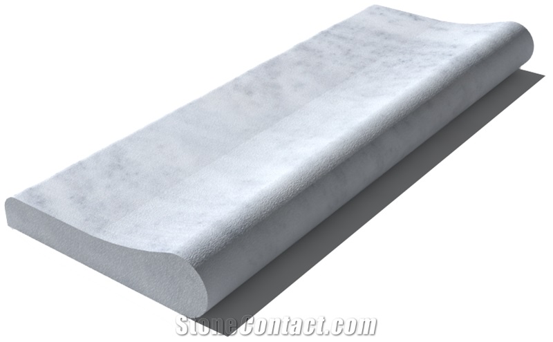 Kavala Marble Coping 610x250x30 Mm, Prof. C1, Sandblasted