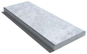 Kavala White Coping 610x250x30 Mm, Prof. B1, Sandblasted
