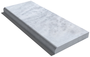 Kavala White Coping 610x250x30 Mm, Prof. D0, Sandblasted Kavala White Coping 610x250x30 Mm, Prof. D0, Sandblasted