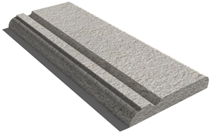 Royal Marfil Engineering Marble Coping 610x250x30 Mm, Prof. A1, Sandblasted
