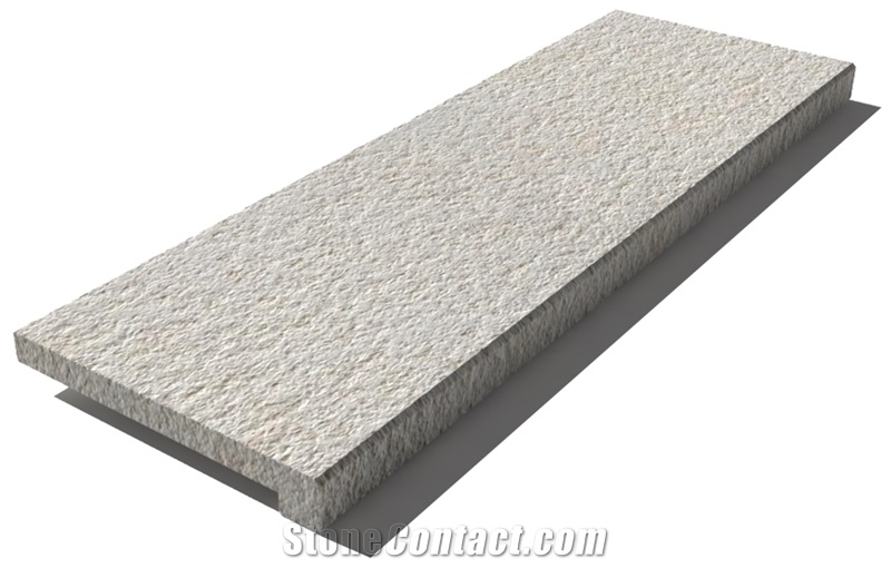 Royal Marfil Engineering Marble Coping 610x250x30 Mm, Prof. B4, Sandblasted