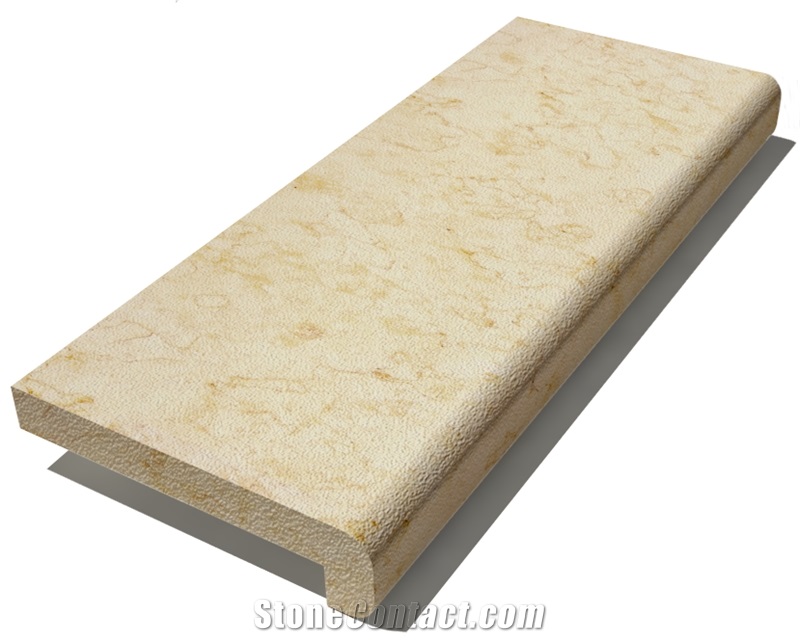 Sunny Coping 610x250x30 mm, Prof. F6, Sandblasted