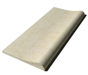 Sunny Coping 610x250x30 mm, Prof. S0, Sandblasted