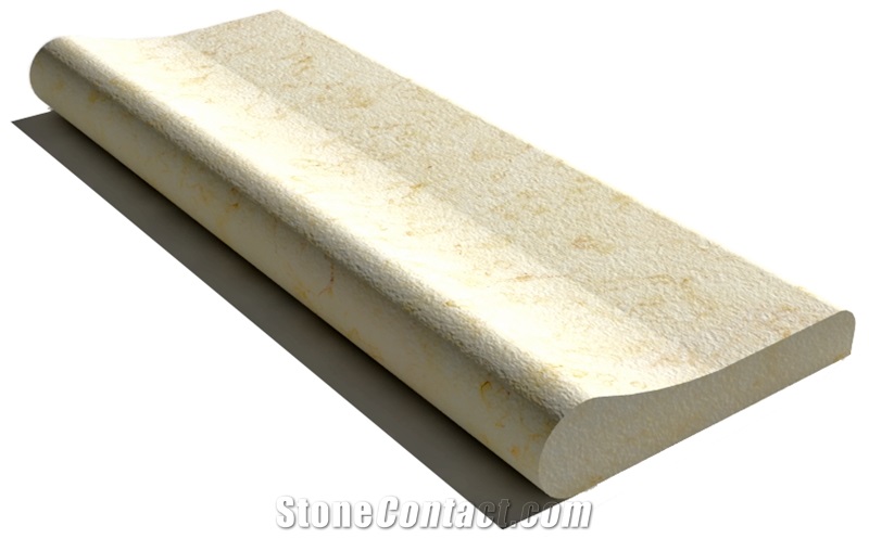 Sunny Marble Coping 610x250x30 Mm, Prof. C1, Sandblasted