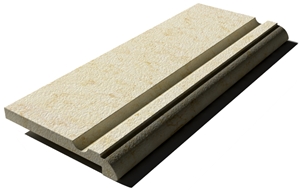 Sunny Marble Pool Coping 610x250x30 Mm, Prof. A4, Sandblasted