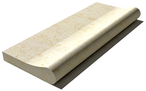 Sunny Marble Pool Coping 610x250x30 Mm, Prof. C0, Sandblasted