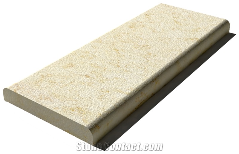 Sunny Marble Pool Coping 610x250x30 Mm, Prof. D1, Sandblasted