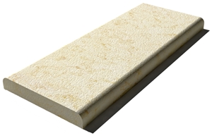 Sunny Marble Pool Coping 610x250x30 Mm, Prof. D1, Sandblasted Sunny Marble Pool Coping 610x250x30 Mm, Prof. D1, Sandblasted