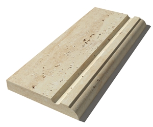 Travertine Coping 610x250x30 mm, Prof. A0, Sandblasted Travertine Coping 610x250x30 mm, Prof. A0, Sandblasted