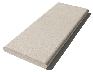 Vratza Beige Coping 610x250x30 mm, Prof. F1, Sandblasted