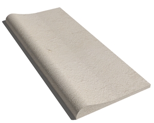 Vratza Beige Coping 610x250x30 Mm, Prof. S0, Sandblasted