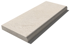 Vratza Beige Limestone Pool Coping 610x250x30 Mm, Prof. D0, Sandblasted Vratza Beige Limestone Pool Coping 610x250x30 Mm, Prof. D0, Sandblasted