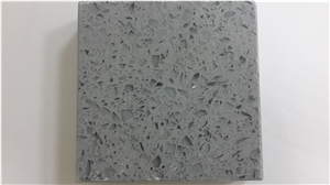 Grey Galaxy Sparkle Artificial Quartz Stone Tiles & Slabs