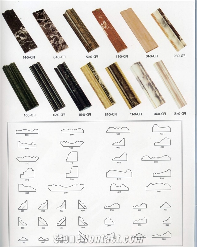 Natural Stone Skirting,Natural Stone Liner,Marble Border