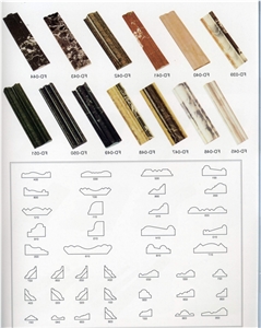 Natural Stone Skirting,Natural Stone Liner,Marble Border