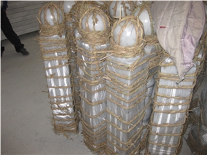 White Marble Bulustrade & Railing, China White Marble Handrail
