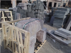 G352 Granite Wall Stone,China Red Granite Wall Block
