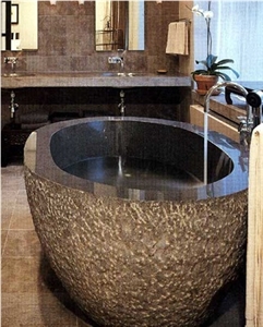 Black Granite Bathtub, China Black Granite Bathtub,Natural Stone Bath Tub,China Marble Carved Solid Surface Multicolor Bath Tubs,Polished Finished Bath Tubs,Bathtub Decks, Bathtub Surround