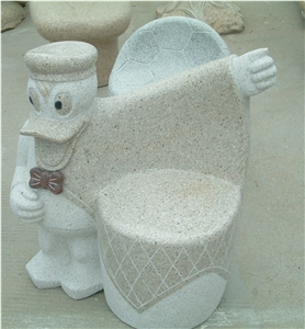 Cartoon Design Park Benches, Exterior Benches, Garden Chairs, Street Benches