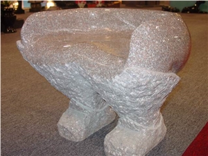 Stone Bench,Outdoor Chairs, Exterior Furniture,Garden Granite Bench