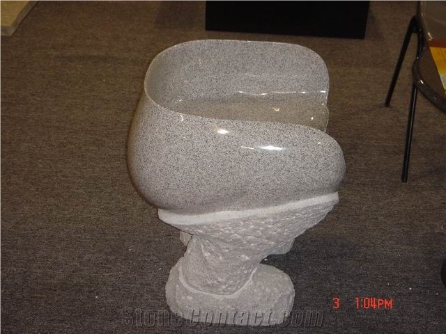 Stone Bench,Outdoor Chairs, Exterior Furniture,Garden Granite Bench