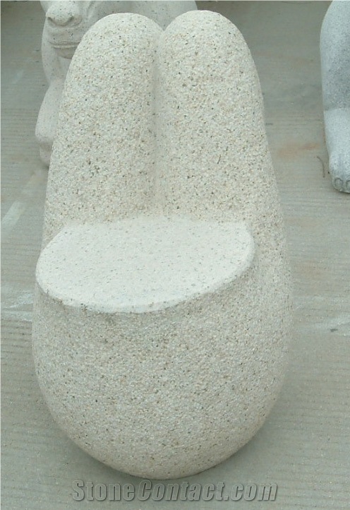 Stone Bench,Outdoor Chairs, Exterior Furniture,Garden Granite Bench