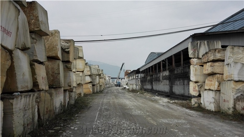 China Crystal White Marble Block