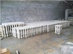 Sichuan Beige Sandstone Balustrade