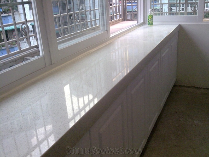 Artificial Marble Rosso Levanto Marble Solid Surface Window Surround/Frame Home Decor