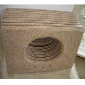 G682 Sunset Gold Bathroom Top