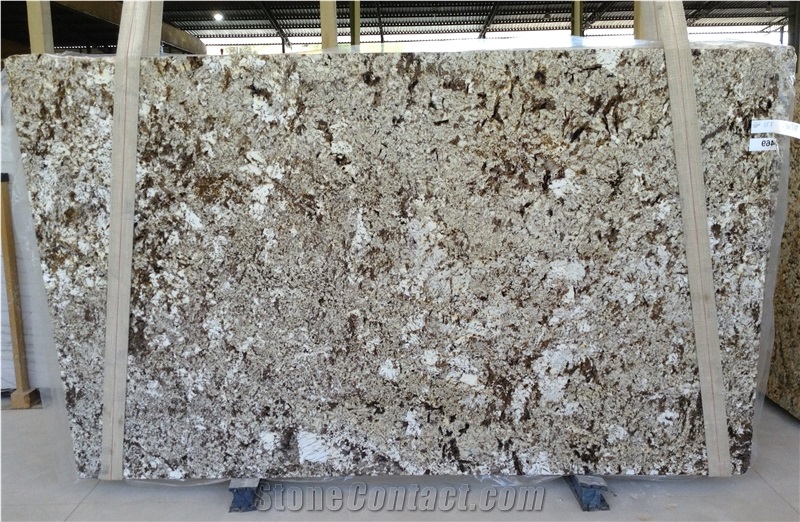 Copenhagen Granite Slabs, White Granite Brazil Slabs