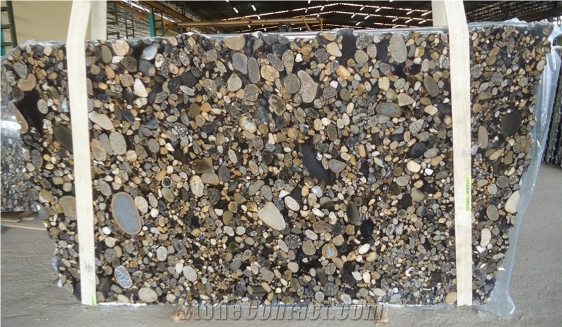 Golden Marinace Granite Slabs & Tiles, Multicolor Granite Slabs Brazil