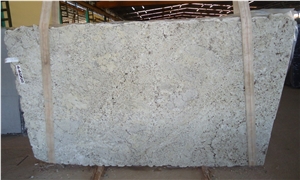 Snow Fall Granite Slabs, White Granite Slabs Brazil