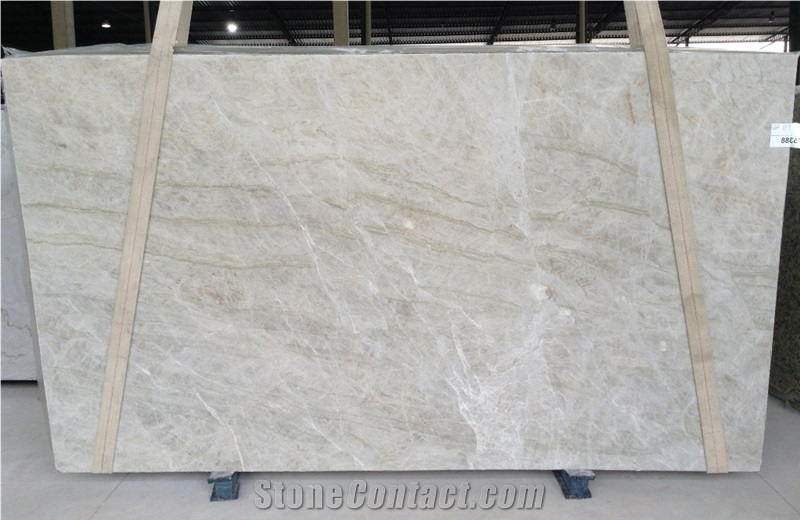 Victoria Falls Quartzite Slabs & Tiles, White Quartzite Slabs Brazil