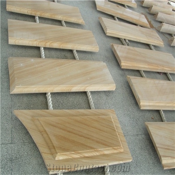 China Beige Sandstone Window Frame