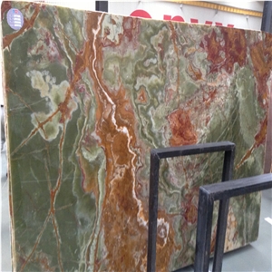 Dark Green Onyx Slabs & Tiles, Pakistan Green Onyx