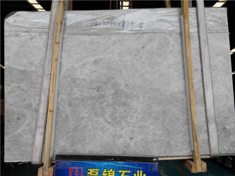 Light Silver Leopard Marble Tiles, Turkey White Marble
