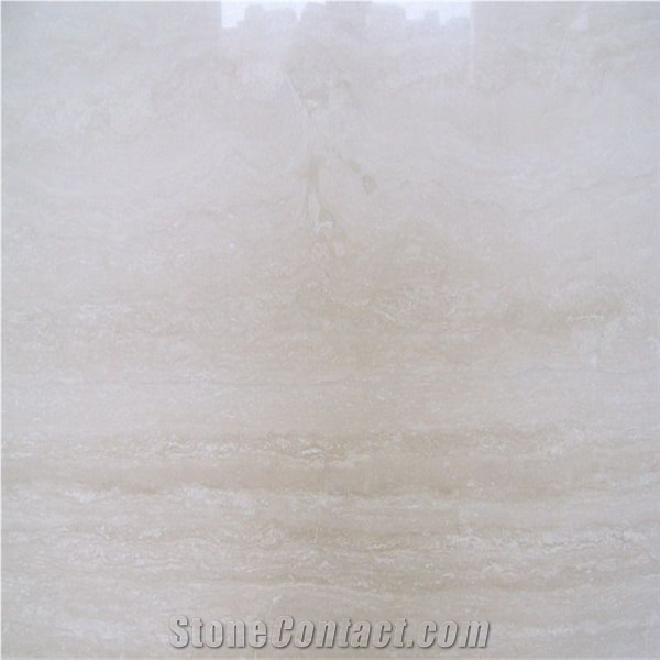 Super White Travertine Slabs & Tiles, Turkey White Travertine