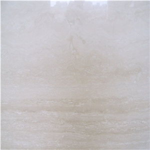 Super White Travertine Slabs & Tiles, Turkey White Travertine