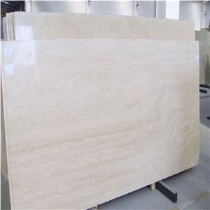 Super White Travertine Slabs & Tiles, Turkey White Travertine