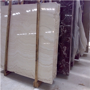 Supper White Travertine Slabs, Turkey White Travertine
