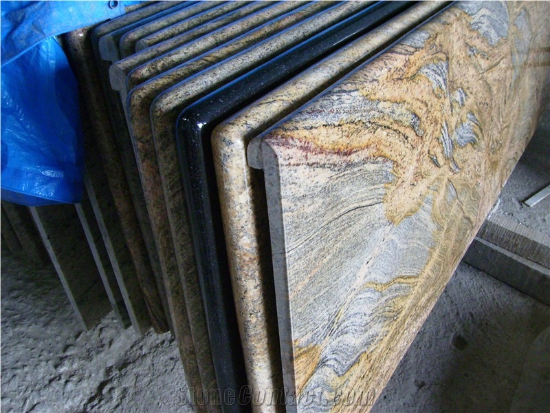 Absolute Black Granite Kitchen Countertops