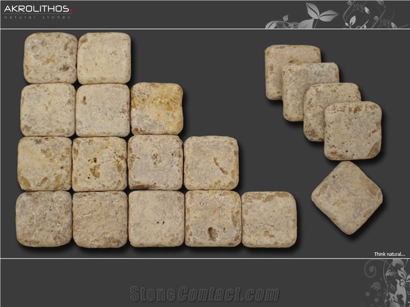 Black Sandstone Paving Cobbles, Pavers