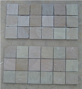 Brown Copper Slate Mosaic Tiles