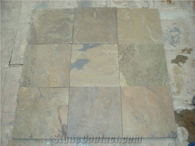 Green Slate Tiles/Slabs