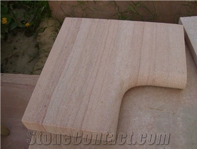 India Beige Sandstone Pool Coping
