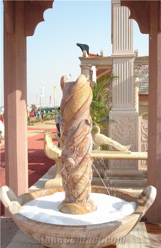 Kotah Yellow Sandstone Fountains India