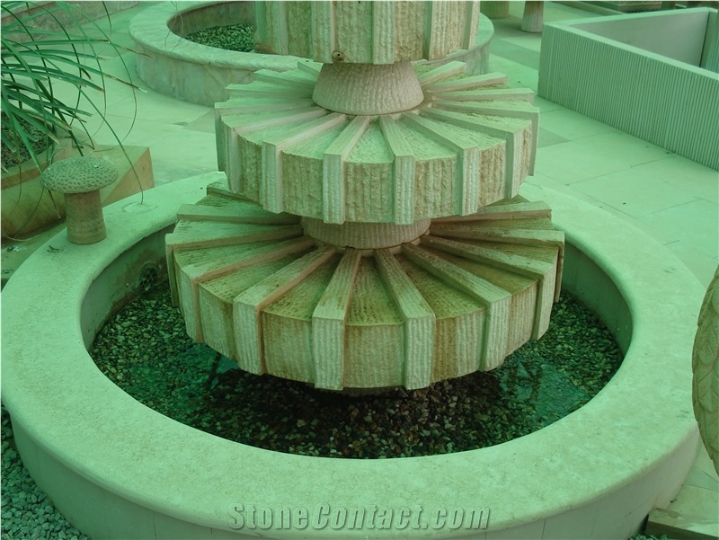 Kotah Yellow Sandstone Fountains India