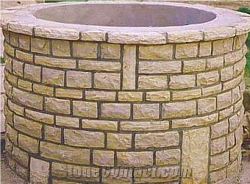 Mint Sandstone Cube Stones/Pavers