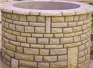 Mint Sandstone Cube Stones/Pavers